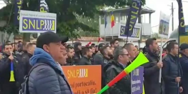 Protest la Jilava. Angajatii penitenciarului sunt nemultumiti