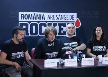 S-a dat startul unei noi campanii de donare de sange, „Romania are sange de rocker”