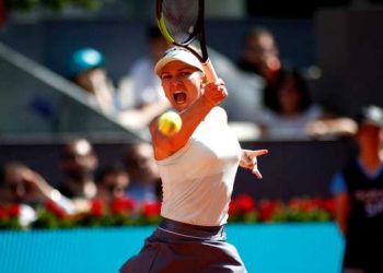 Reactia Simonei Halep dupa ce s-a calificat in optimile Madrid Open 2019