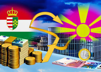 Pentru a crea o imagine realistă și sugestivă care să reflecte esența articolului "Ungaria acordă un împrumut de 500 de milioane de euro Macedoniei de Nord", iată cum ar putea arăta: 1. **Format Widescreen**: Imaginea ar trebui să fie largă, cu proporții 16:9, pentru a avea impact vizual maxim atunci când este vizualizată pe ecrane mari. 2. **Elemente centrale**: - **Bancnote Euro**: În centrul imaginii, ar putea fi o ilustrație realistă a unei teancuri mari de bancnote euro, simbolizând împrumutul financiar. 3. **Reprezentarea țărilor**: - **Steagul Ungariei**: În partea stângă a imaginii, ar trebui să fie reprezentat steagul Ungariei, clar și distinct, pentru a simboliza țara care oferă împrumutul. - **Steagul Macedoniei de Nord**: În partea dreaptă a imaginii, steagul Macedoniei de Nord ar trebui să fie plasat pentru a indica țara beneficiară a împrumutului. 4. **Legătura dintre țări**: - **O punte financiară**: O punte simbolică de aur sau o săgeată între cele două steaguri, trecând peste teancul de bancnote, pentru a ilustra transferul de fonduri și colaborarea financiară. 5. **Fundal**: - **Peisaj oraș**: Un peisaj urban stilizat care combină elemente arhitecturale din ambele țări, pentru a reflecta colaborarea dintre Ungaria și Macedonia de Nord. 6. **Text integrativ**: - **Titlu**: Un text elegant și subtil în partea de sus sau jos a imaginii, care să menționeze titlul articolului: "Ungaria acordă un împrumut de 500 de milioane de euro Macedoniei de Nord". Prin această compoziție, imaginea ar fi captivantă și sugestivă, transmițând clar și vizual mesajul principal al articolului despre relația financiară dintre cele două țări.