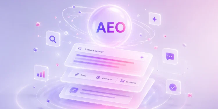 Ce înseamnă AEO și de ce apare tot mai des în discuțiile despre SEO